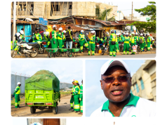 Campagne de salubrité dans le 12ᵉ arrondissement de Cotonou : L’Ong Bénin Villes Propres et la SGDS redonnent éclat au long de la clôture de l’aéroport
