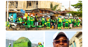 Campagne de salubrité dans le 12ᵉ arrondissement de Cotonou : L’Ong Bénin Villes Propres et la SGDS redonnent éclat au long de la clôture de l’aéroport