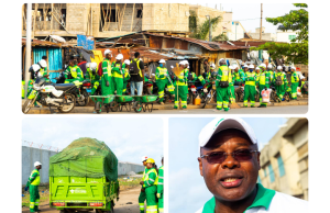 Campagne de salubrité dans le 12ᵉ arrondissement de Cotonou : L’Ong Bénin Villes Propres et la SGDS redonnent éclat au long de la clôture de l’aéroport