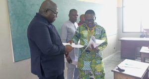 Bénin/ Coup d’envoi de l’examen du DT STMA dans l’Atlantique à Abomey-Calavi : Le maire Angelo Ahouandjinou insuffle courage et confiance aux candidats