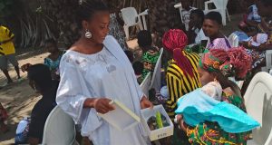 Bénin/ Solidarité en action : Yanick Mireille Diogo au chevet des mères nourrices à revenu modeste à Agla Les Pylônes