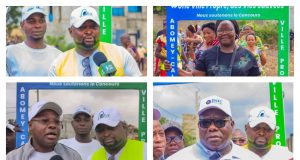 Dernière descente de l’équipe de supervision du Concours Abomey-Calavi Ville Propre : Les 9 arrondissements clôturent la compétition dans une ambiance d’unité et de fierté