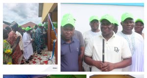 Zangnanado/Remise officielle d’un vaste hangar de réunion à Dovi : Dr Isidore Hounhuèdo et la coordination BR font un geste social au profit des habitants de Clobo