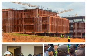 Abomey-Calavi / Cité administrative d’Ahossougbéta: Les ministres conseillers et le maire Ahouandjinou évaluent l’avancement du chantier