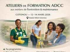 Bénin / Lutte contre le chômage : l’association Dignité Compétence Création lance 72 heures de formation gratuite aux métiers de service