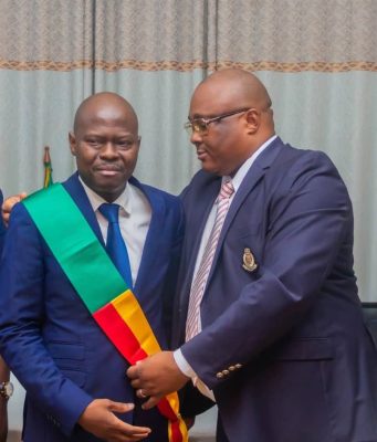 Abomey-Calavi Centre: Franck Doho investi à la tête de l’arrondissement par le maire Nathanaël Koty