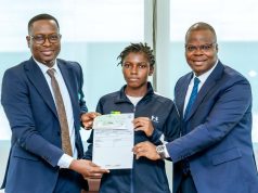 Bénin /Pour ses performances aux Jeux Africains de la Jeunesse : La jeune boxeuse Houéfa Elisabeth SALANON reçoit une bourse pour sa carrière