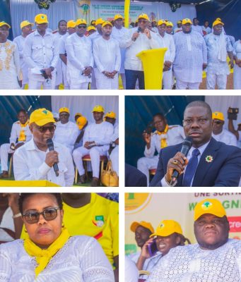 Présidentielle du 12 avril prochain : La jeunesse UP le Renouveau de Godomey engagée pour une victoire éclatante du duo Wadagni-Talata